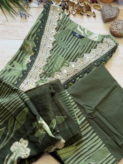 Sage Noor Suit Set