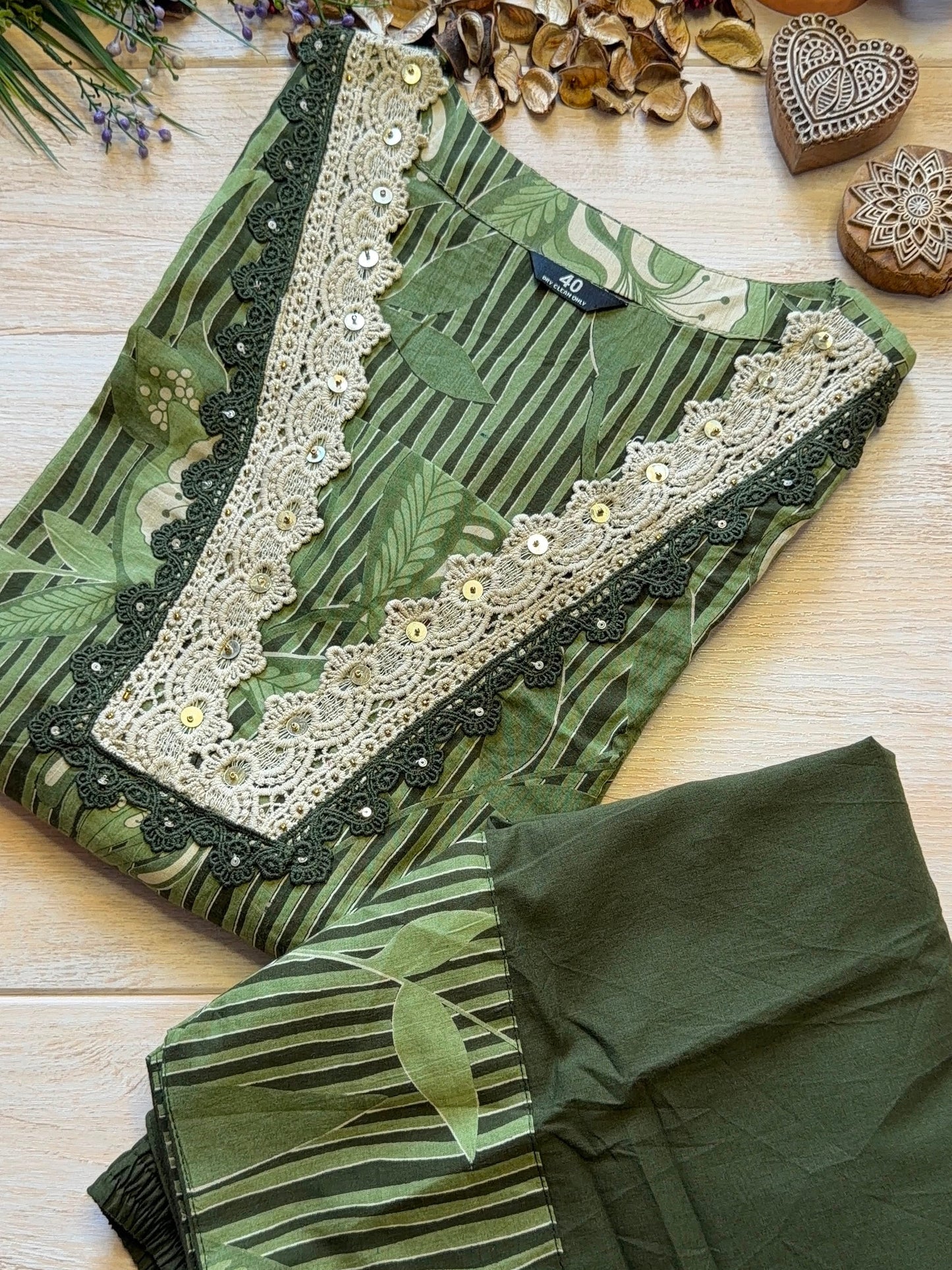 Sage Noor Suit Set